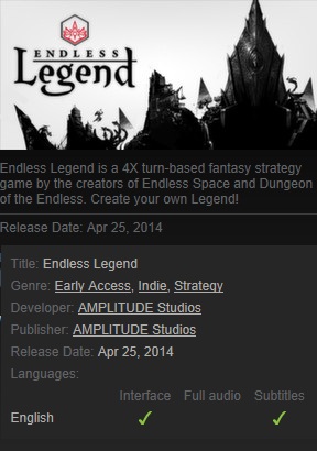 Endless Legend Steam - Click Image to Close